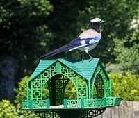 Pagoda Bird House – Outdoor Bird Feeder (3D Printable STL) - Preview image 2