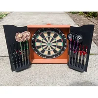 DARTBOARD CABINET DARTS CASE HOLDER STL - Preview image 1