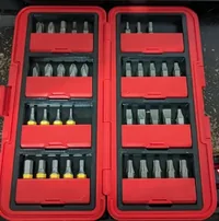Screwdriver Bit Case – 4mm & ¼” Bit Organizer STL - Preview image 1