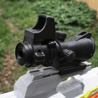 Nerf Gun ACOG Hybrid Scope – Reddot Style Accessory (3D Print STL) - Preview image 1
