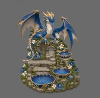 Blue and Gold Dragon Organizer STL File for 3D Print - Preview image 7
