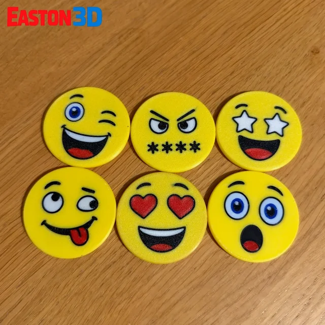 Emotif Emotion Token Pack 1 (3MF) 3D model by Easton3D