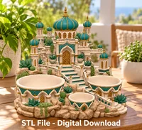 Arabian Palace Organizer STL File for 3D Print - Preview image 3