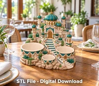 Arabian Palace Organizer STL File for 3D Print - Preview image 5