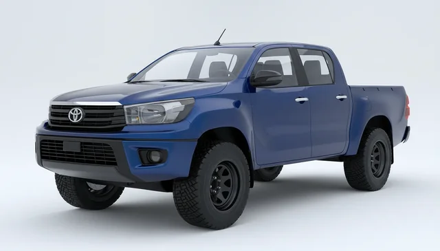 Toyota Hilux N80 Standard Pickup 3D Model 3D model by Cheruiyot