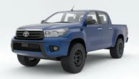 Toyota Hilux N80 Standard Pickup 3D Model - Preview image 5