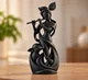 Krishna Flute Player with Calf STL File, Hindu Decor 3D Print Model, Digital Download
