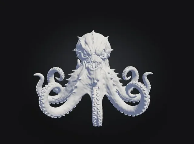 Black Sea Octopus 3D model by Eye Of Newt