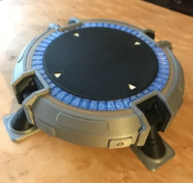Fortnite Jump / Launch Pad – Dual‑Use Coaster Edition (3D Print STL) 3D model by Easton3D