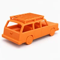The Simpson’s Car STL File – FREE 3D Printable Model - Moving Wheels - Preview image 3