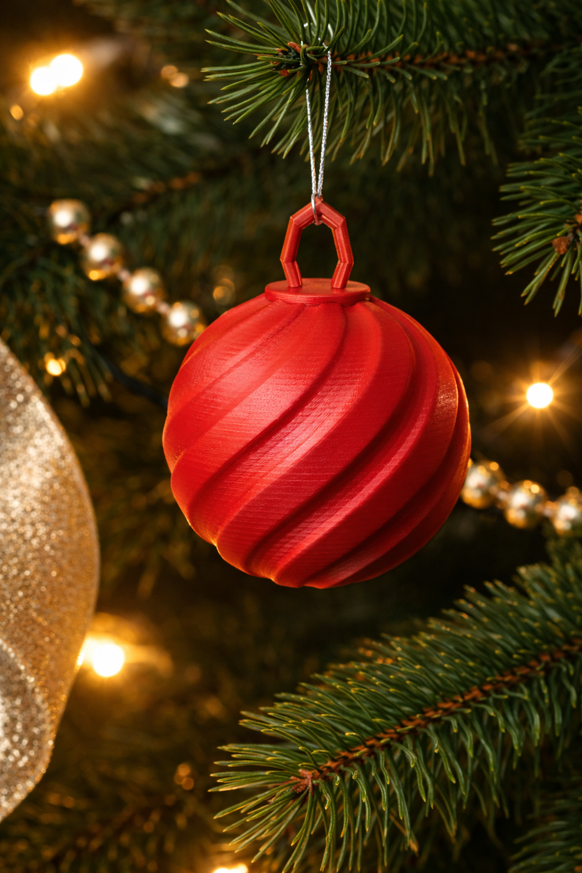 Christmas Tree Ornament - STL 3D print model