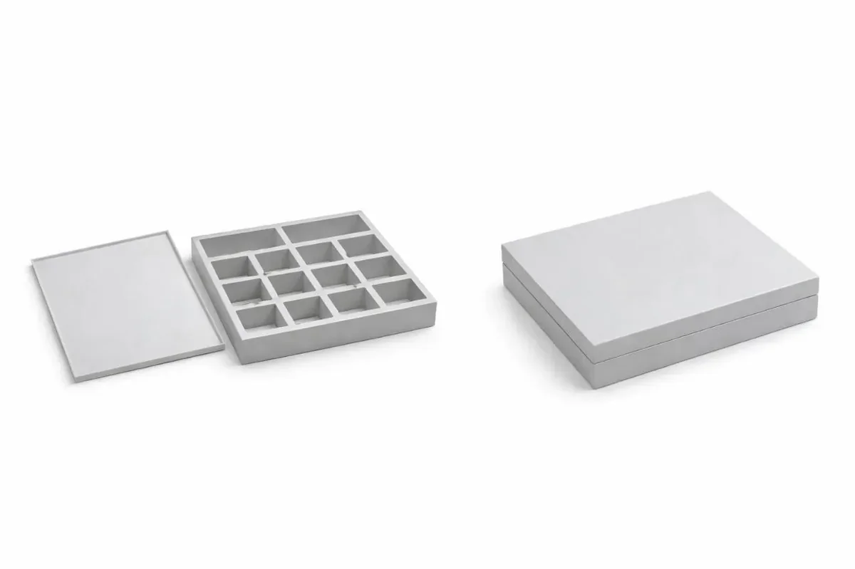 ModuBox — Minimalist Storage Box with Compartments - 3D model