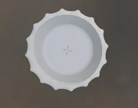 Minimalist Ribbed Vase - Preview image 3