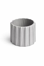 Minimalist Ribbed Vase - Preview image 1 - STL 3D print