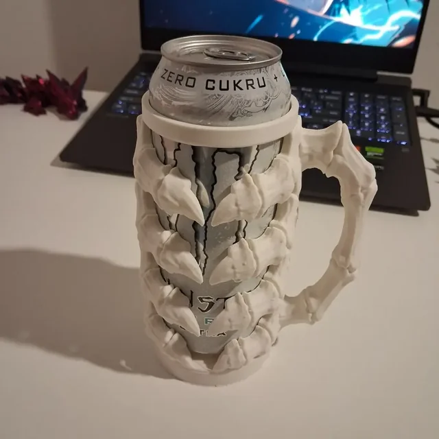 Skeleton Claw Can Holder STL 3D model by admine