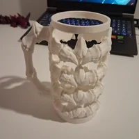 Skeleton Claw Can Holder STL - Preview image 4