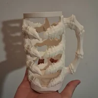 Skeleton Claw Can Holder STL - Preview image 2