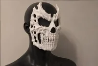 Skull Demon Mask STL - Preview image 2