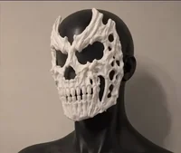 Skull Demon Mask STL - Preview image 3